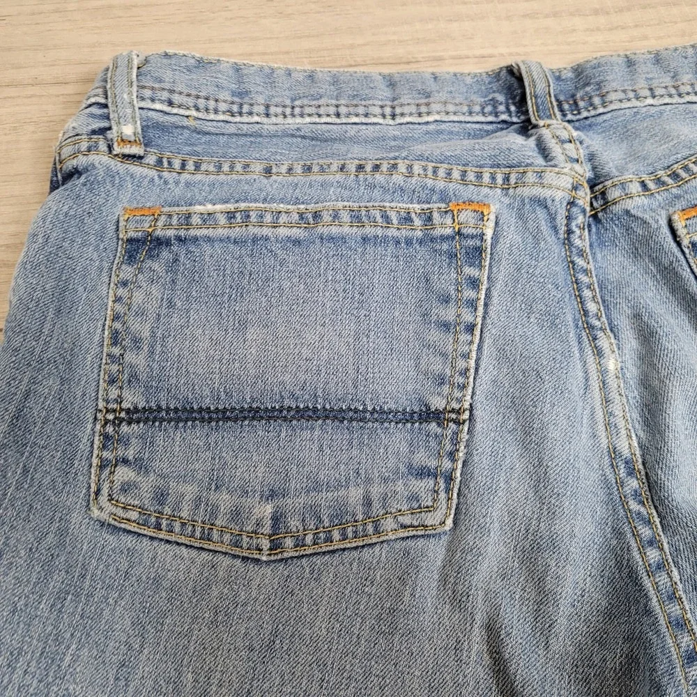 👖Polo‎ Ralph Lauren Stretch Kelly Jean Womens 6/Reg Bootcut Distressed Western